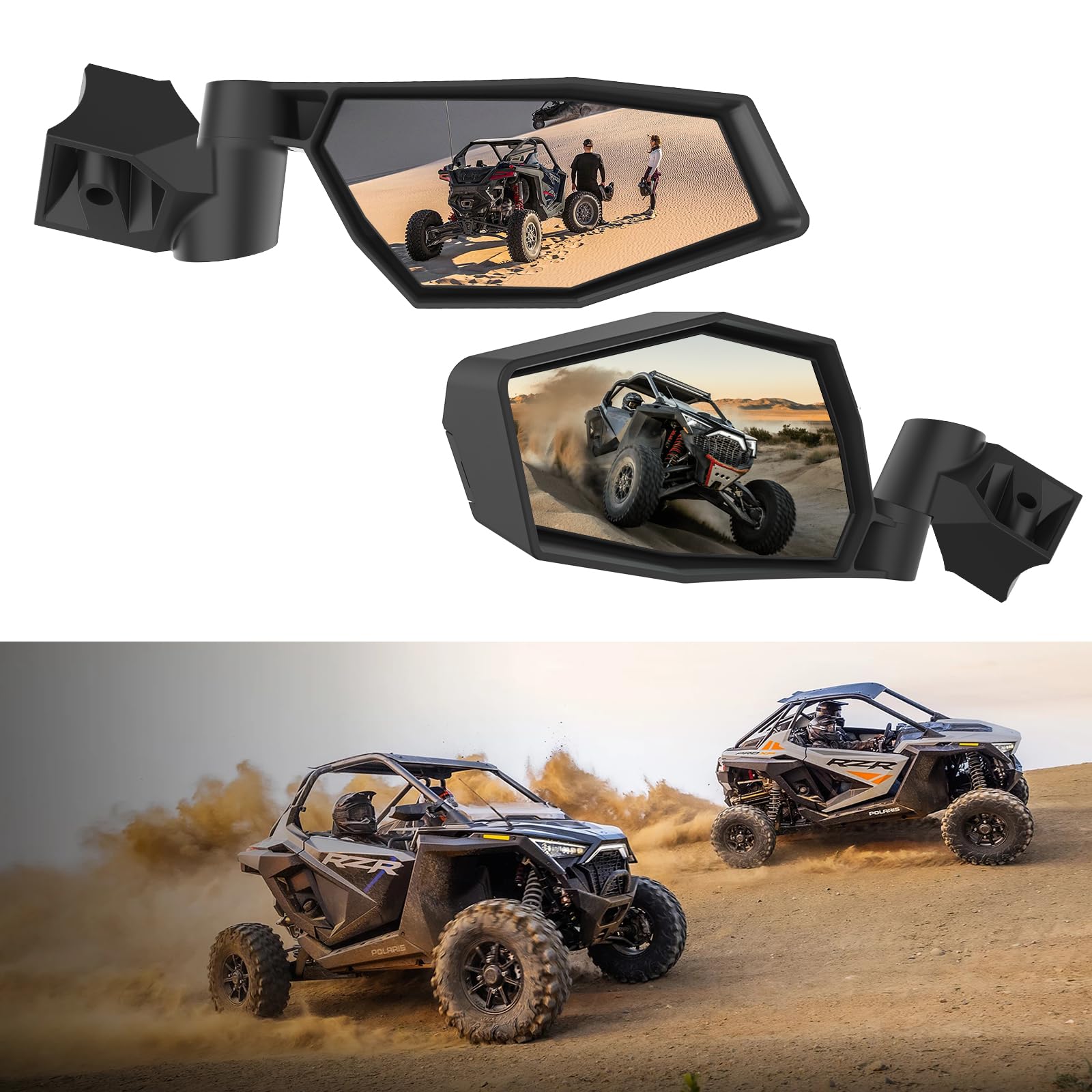 Amazon.com: LitMiRaCle Side Mirrors for 2020-2024 Polaris RZR PRO